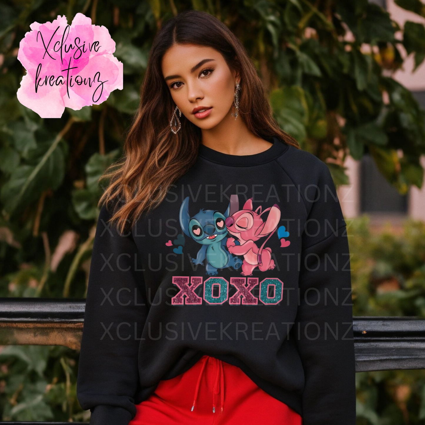 Lilo & Stitch XOXO Crewneck